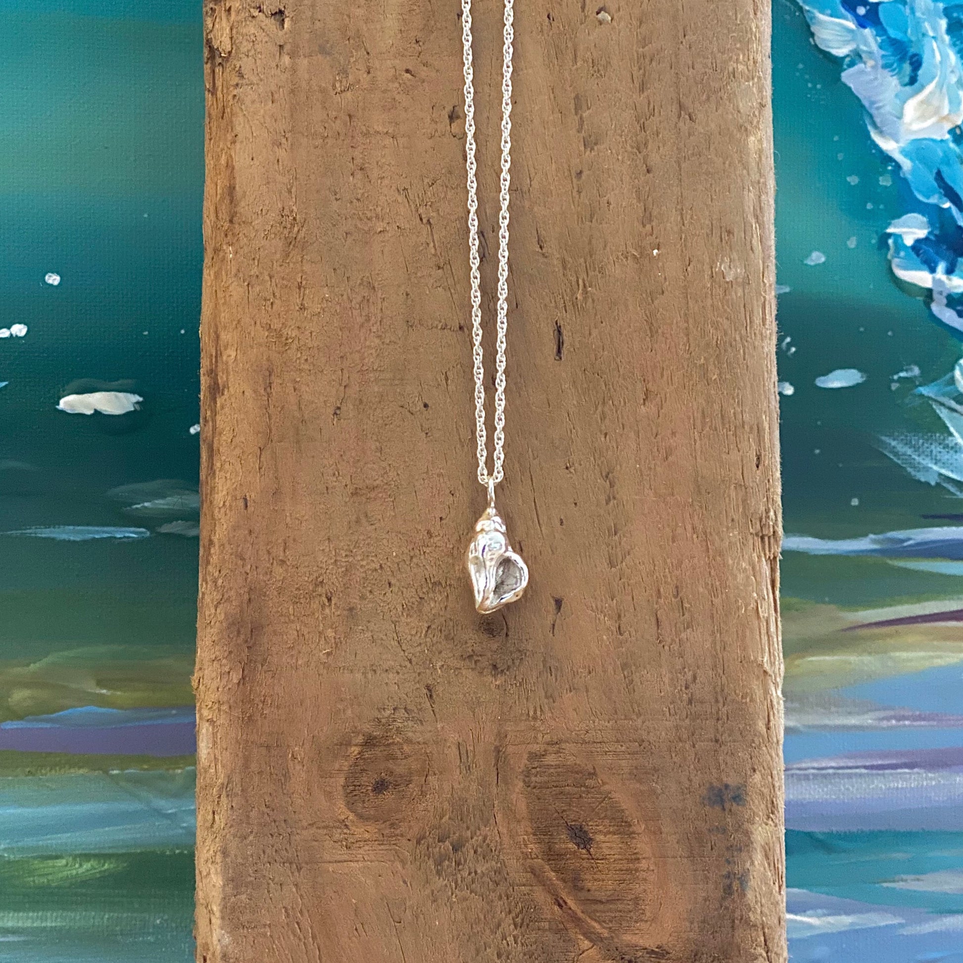 Seashell Whelk Necklace - Love Beach Beads