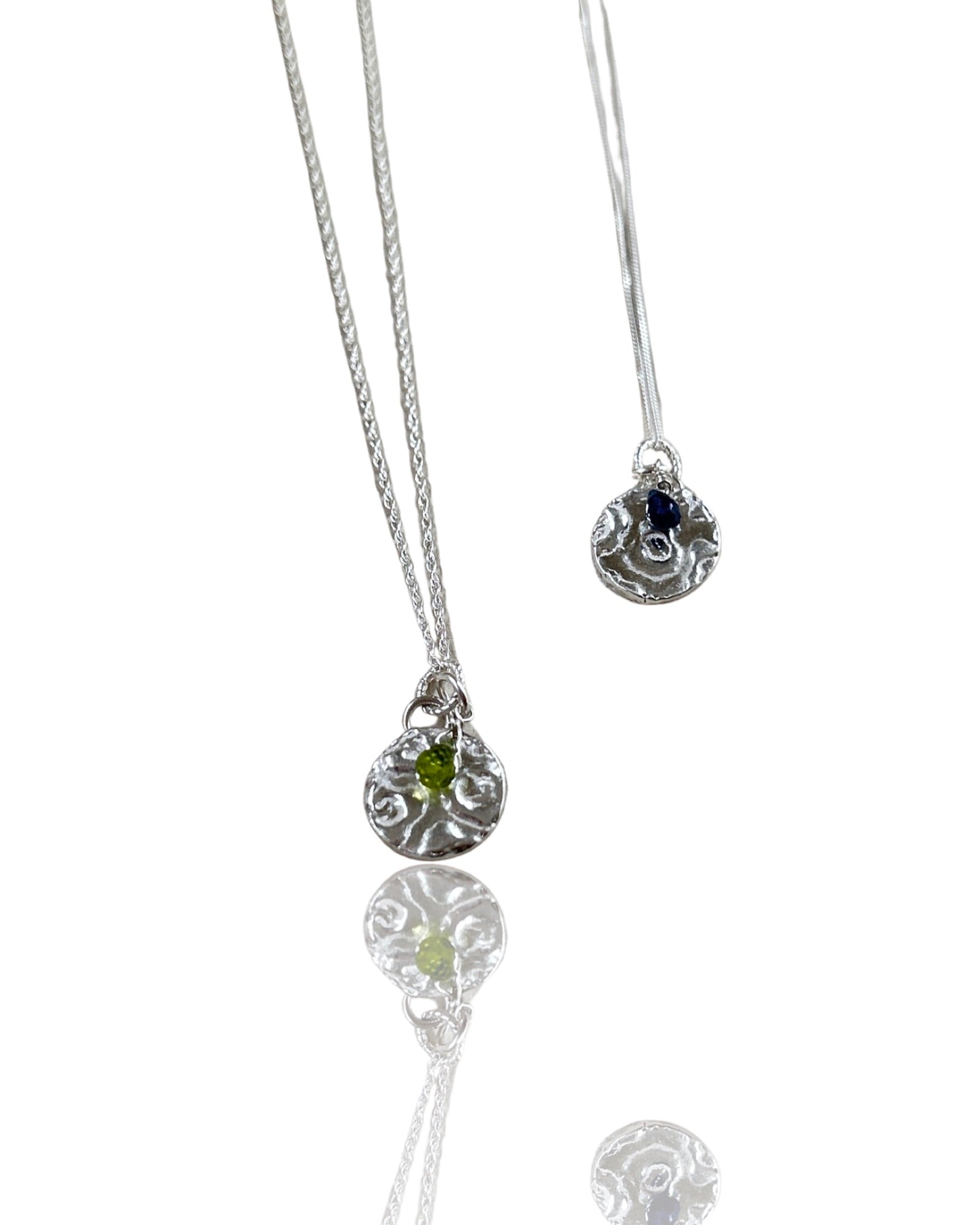 Garnet Birthstone Necklace - Love Beach Beads