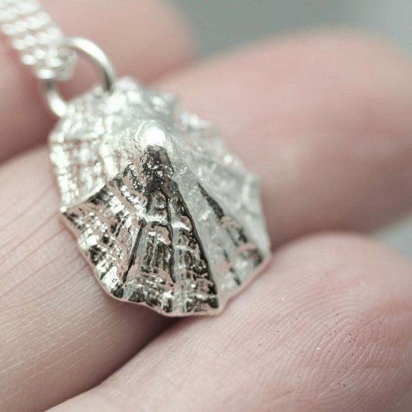 Silver Limpet Necklace - Love Beach Beads